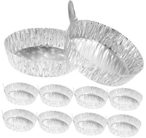 Veemoon 200pièces Plat De Pesée Avec Poignée Plateau De Pesée De Laboratoire Pratique Pour Liquides Et Poudres