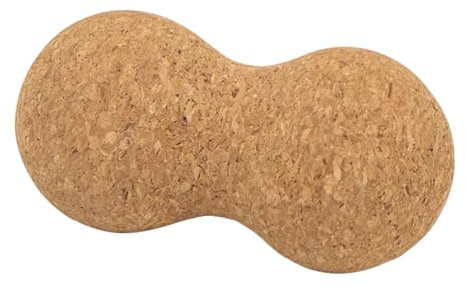 MAGICLULU Palla da Massaggio in Sughero Piccola 6 Cm Sfera a Rullo per Rilassamento Muscolare e Tensione Mani Casa Palestra Ufficio