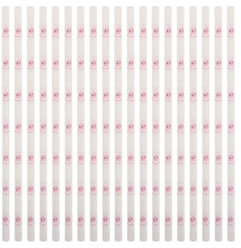 50pcs Paper Cotton Candy Sticks 30cm Thick White Paper Wands | Cotton Candy Cones and Cotton Candy, Food-grade Assurance, Rapid Swapping and Sanitary Disposal