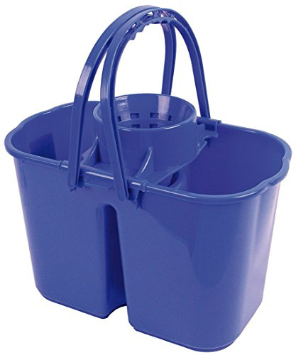 20 Litre Duo Wringer socket Mop Bucket Blue - Contico SM20BL