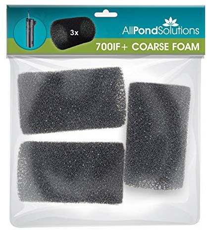 allpondsolutions Aquarium Fish Tank Filter Foam Media for All Pond Solutions 700if+ 3pk