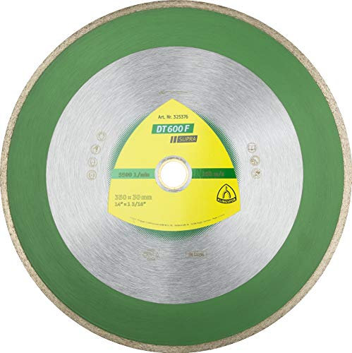 Klingspor DT 600 F Disque à tronçonner diamanté 180 x 1,6 x 30 mm 1,6 x 7 mm