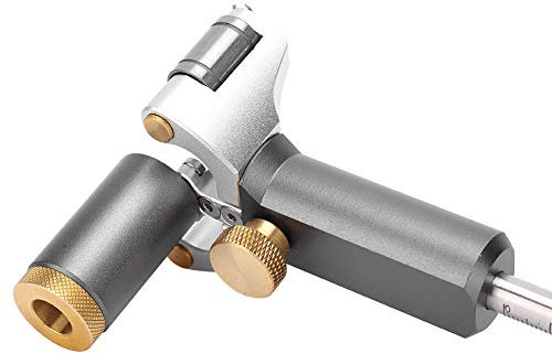 Hyuduo Linear Arc Scriber, Wood Scribe Tool Wheel Marking Gauge Woodworking Tool Set, Sliding Mark Scraper Adjustable Precision Linear Arc Dual-purpose Scriber Parallel Line Drawing Tool