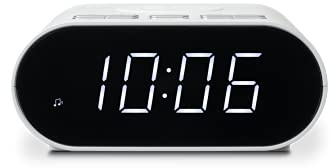 Roberts ORTUSCHARGE-WH FM RDS / Bluetooth / Wireless Charging Alarm Clock Radio - White
