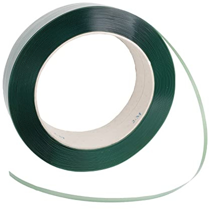 Kortpack PET-Umreifungsband | Breite: 12,5mm | Dicke: 0,60mm | Länge: 2500mtr | Kerndurchmesser: 406mm | Zugfestigkeit: 280KG | Pro 1 Rolle | 031.0300 | Hergestellt aus 100% recycelten Rohstoffen