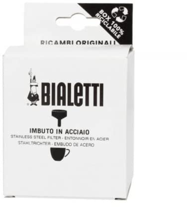 Bialetti Ricambi, Include 1 Filtro a Imbuto, Compatibile con Venus, Kitty, Musa (4 Tazze)
