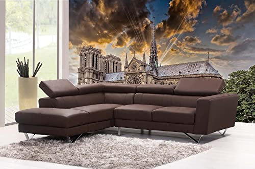 Papier peint photo non tissé Paris 375 x 250 cm (avec colle) – Papier peint non tissé, papier peint mural, pour salon, chambre, bureau, cuisine – Prêt à être monté