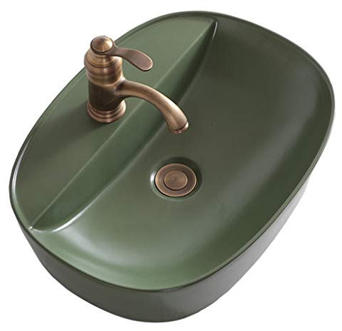 Standwaschbecken Waschbecken, schwarzes quadratisches Waschbecken, einfaches Badezimmerwaschbecken, Zuhause, über dem Aufsatzbecken, matt glasiert, Geschenk