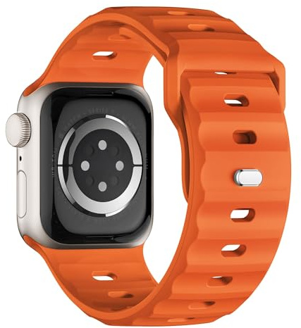 Suitisbest Sport Straps Compatible with Apple Watch Strap for Apple Ultra/Ultra 2 49mm 45mm 44mm 42mm for Men, Ultra-Wide Soft Silicone Replacement Strap Band for iWatch Ultra Series 9 8 7 6 5 SE