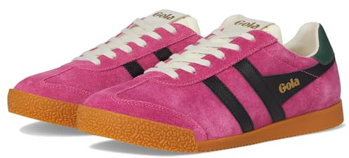 Gola Elan Suede Women's Cerise/Off White/Chalk Pink Trainers