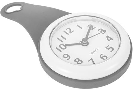 PRETYZOOM 1Stk Wanduhr mit Saugnapf für das Badezimmer Digitale Wanduhr Badezimmerwecker Dekor Wohnkultur Badezimmer Uhr Digitale Zeitschaltuhr Haushalt schmücken kleine Uhr