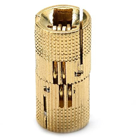 100PCS Kupfer Messing Möbel Scharniere 8mm Zylindrische Versteckte Schrank Verdeckte Unsichtbare Tür Box Scharniere for Hardware