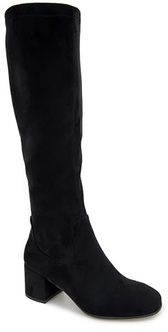 Reaction by Kenneth Cole RIDA STRETCH BOOT BLACK MICRO 7.5