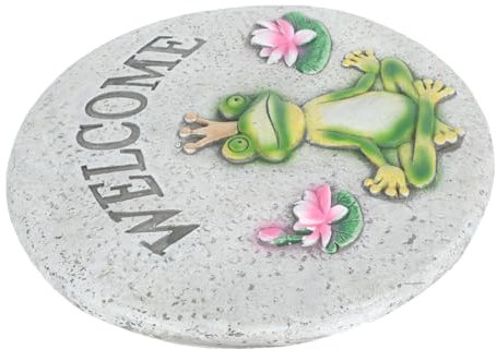 HEMOTON 1Pc Pelouse Pas À Pas Pierre Décorative Jardin Patio Dalles Jardin Extérieur Jardin Pierres Extérieur Jardin Dalles Pas À Pas Béton Pour Jardin DIY Patio Jardin Bordure Ciment