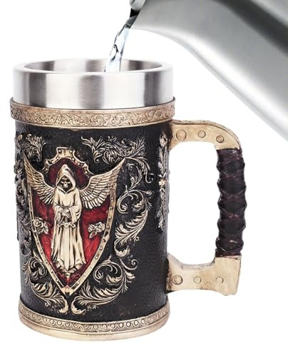 Générique Chope à Bière | Gobelet À Boire | Récipient Réutilisable Pour Boissons 50cl Portable Décoratif Pour Restaurant Maison Quotidien Amis Anniversaire Halloween Voyage Fête
