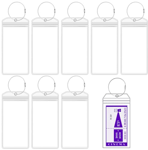 8 Stück Kofferanhänger für Kreuzfahrten,19 x 8 cm,Kofferanhänger Kreuzfahrt mit 8 Verschraubbaren Metallband,Wasserfeste PVC Gepäckanhänger,für Gepack Tasche