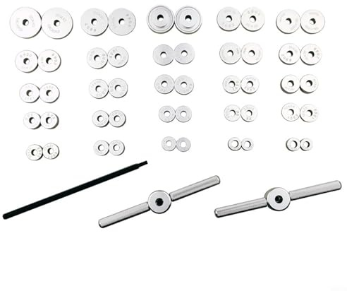 Honseadek Ensemble d'outils de presse de roulement de roue de vélo de route pour l'entretien en acier compatible avec les séries 6800 ou 6801 ou 6802 ou 6803 ou 6804 ou 6805 ou 6806 ou 6900