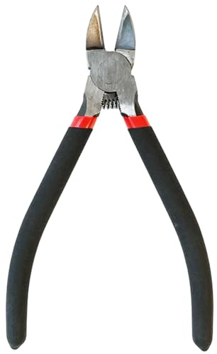 Ram® 6 Inch Wire Cutter Side Cutting Flush Cut Pliers Spring Cutting Pliers DIY Side Cutting Pliers