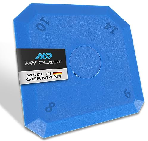 My Plast Extracteur de joints n° 1 bleu - Extracteur en silicone pour joint à 45° (6/8/10/14 mm) - Extracteur de joints pour joints inclinés et raccords muraux - Fabriqué en Allemagne - 1 pièce