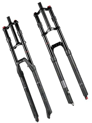 Downhill Mountain Bike Suspension Fork for 27.5 29 Inch Wheels DH XC MTB Air Fork 150mm Travel Rebound Adjustable Straight Double Shoulder Fork 9mm QR(29inch)