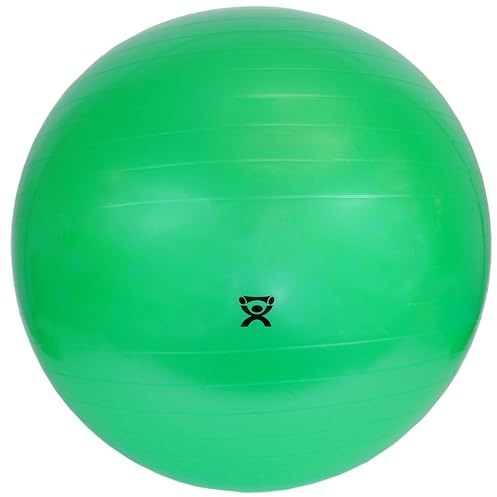 Cando 30-1800 Blauer, rutschfester PVC-Vinyl, aufblasbarer Gymnastikball, 30,5 cm Durchmesser, 136 kg Tragkraft