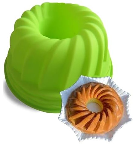 Moule en silicone à kouglof 18 cm gateau