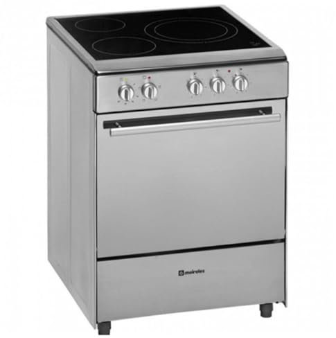 Meireles CUCINE A Gas, Argento, 85 x 50 x 50