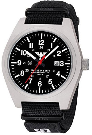 KHS Inceptor Steel KHS.INCS.NXT7 mit Natoband XTAC schwarz