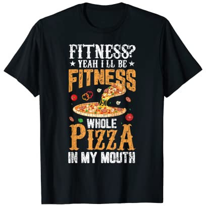 Roulette à pizza en forme de vélo amusant T-Shirt
