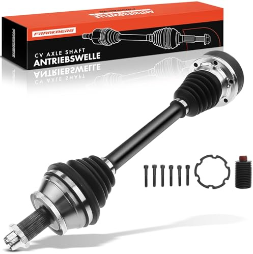 Frankberg Antriebswelle Achswelle Vorne Links Replace# 6R0407761BX | Kompatibel mit A1 8X1 8XK Polo 6C1 6R1 Ibiza IV 6J5 6P1 Toledo IV KG3 Fabia III NJ3 Polo Van 6R