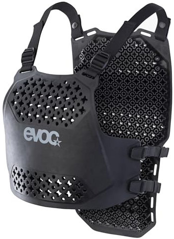 EVOC Torso Protector, Schutzweste (Rücken- und Brustschutz, Neue LITESHIELD Flex Protektortechnologie, höchste Flexibilität, unempfindlich gegen Temperatur, 3D-Belüftung, Größe: L / XL), Schwarz