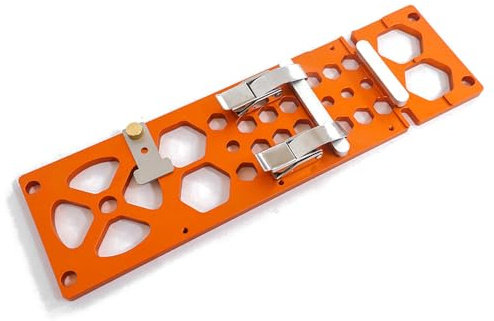 Tope de ángulo de carpintería de 340 mm, placa guía de ángulo recto de 90 grados, sierra circular eléctrica, riel, aleación de aluminio, herramienta de posicionamiento angular de carpintería, máquina