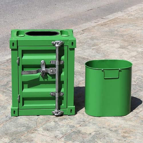 Armario industrial de metal verde para salones, garajes, oficinas, escuelas y gimnasios