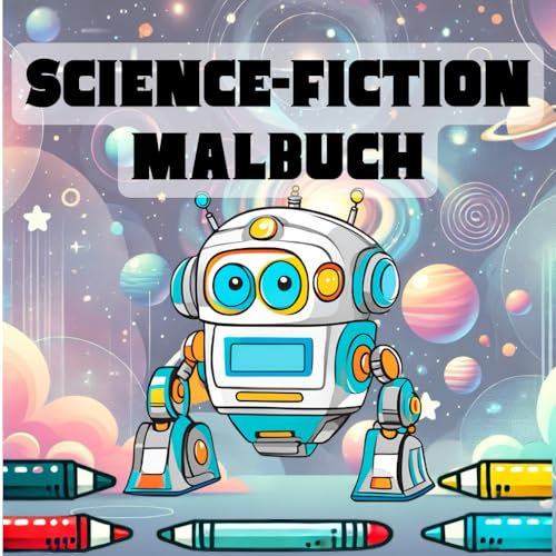 Galaktische Abenteuer: Science-Fiction Malbuch (Malbücher)