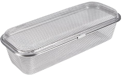 Panier De Rangement À Vaisselle - Panier De Filet En Métal | Panier De Couverts Du Support D'ustensile, Réseau De Séchage En Maille En Maille En Acier Inoxydable, Panier À Lave-vaisselle Multifonction