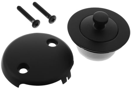 CAXUSD Bathtub Drain Plug Hair Catcher Easy Install Push Button Bathtub Stopper Odor Prevention Wash Basins