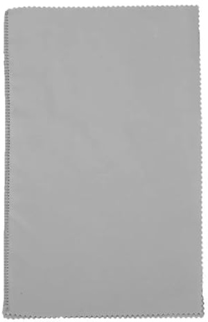 YXINAER Chiffons de Nettoyage pour Bijoux Grand Chiffon d'essuyage Multicouche en Argent, 1 pièce, Polissage de Bijoux en Argent, Chiffon de Nettoyage de Bijoux(Gray)
