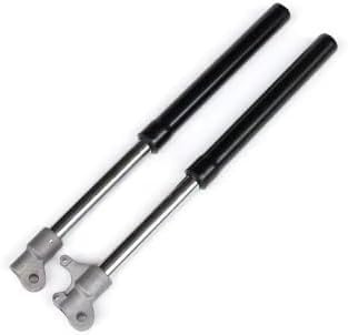 Amortisseur Amortisseurs De Suspension 1 Paire Pour Fourche Avant Inversée Moto Petites Motos Tout-terrain Pièces Terrains Terre Dispositif D'amortissement(Noir)