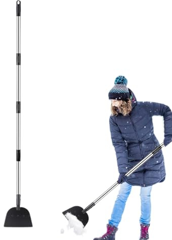 Pelle à Neige,Grattoir Résistant à Désherber | Pelle Plate Grattoir de Jardin - pour Allée, Cour, Terrasse, Balcon, Aménagement, Porche, Patio,
