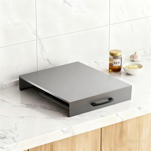 Copertura superiore per fornello elettrico e tappetino protettivo, protezione multifunzionale per piccoli appartamenti, cucina salvaspazio