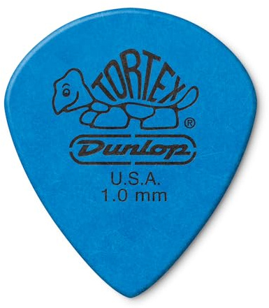 JIM DUNLOP Plektrum Tortex Jazz III XL 1,00mm 12 Stück
