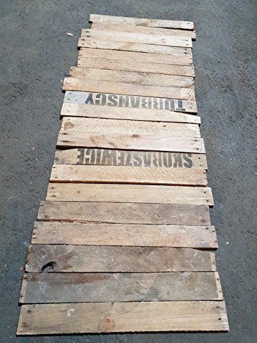 Kistenkolli Altes Land Lot de 20 planches à fruits en bois pour le bricolage