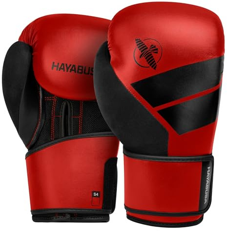 Hayabusa Gants de Boxe S4 pour Hommes et Femmes - Rouge, 14 oz