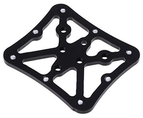 Yanhonin Fahrrad Pedal Adapter, Aluminiumlegierung Fahrrad Klickpedal Adapter, Fahrrad Pedal Plattform Adapter für SPD