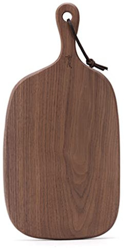 WENTOR Spacious Wood Charcuterie Boards,With Handle Serving Tray Cheese Board Wood Cutting Board Boards Pizza Bread Wood Dinner Plates Multifunction