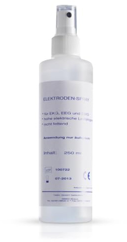 leitfähiges Elektroden-Kontaktspray für TENS- und EMS-Pads, verlängern Sie die Lebensdauer Ihrer erschöpften EKG-, EMG- und EEG-Elektroden | 250ml