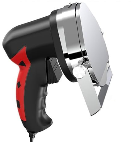 LMTYJZRY Cuchillo Eléctrico for Kebab, Electrico Gyros Cortador Cuchillo Kebab Eléctrico Profesional Portatil for Uso Comercial Cortador Eléctrico de Kebab