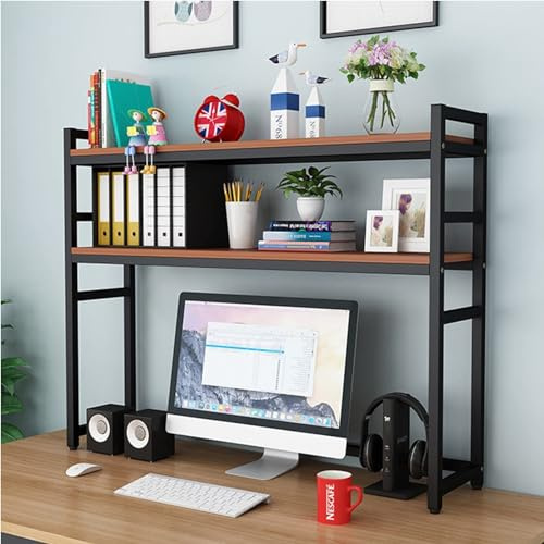 Estantería De Escritorio - Librería Multifuncional De Sobremesa Para Ordenador, Organizador De Escritorio Multifuncional, Estante De Exhibición De Suministros De Oficina, Decoración Hogareña(G,65cm)