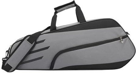 Generisch Schlägertasche | Squash- oder Badmintonschläger | Tennistasche für 3 Schläger – Schlägertasche für Tennis-, Badminton- und Squashschläger. Blau, Schwarz oder Magenta. Badmintontasche für