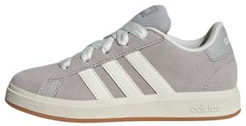 adidas unisex - barn Grand Court 00S Kids Shoes, Grey Two/Off White/Gum, 36 2/3 EU